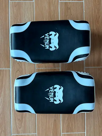 Venum Leather Muay Thai Kick Pads