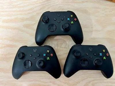 Lot of 3 Microsoft Xbox Controllers
