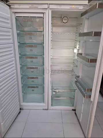 Miele latest model built-in fridge freezer set
