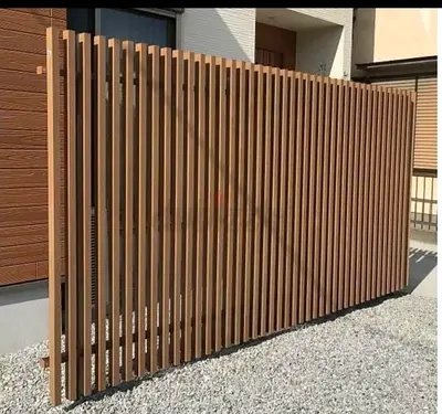 Aluminium pergola Aluminum fence wooden fence marandi good