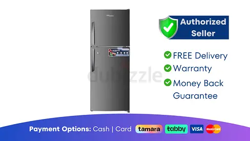 Super General Refrigerator 260L Double Door Fridge  Brand New | Warranty | FREE Delivery | AJM8847