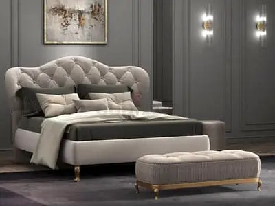 Modern stylish luxury 180*200 king size Bed