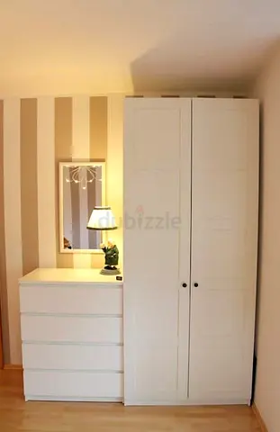 Stylish White Wardrobe  Drawer Set for Your Bedroom