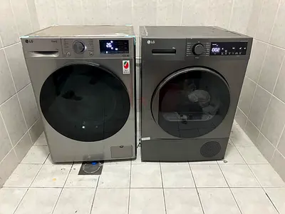 LG New Model 10kg washer 9kg dryer like New Set