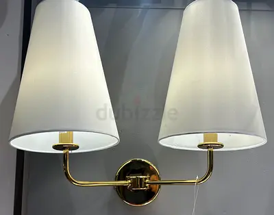 Elegant Double Shade Wall Lamp