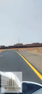 Residential lands for sale in Sharjah, Al Zubair Orchards area, opposite Emirates Road. Very prime l