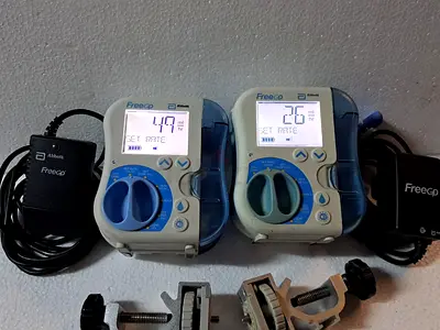 FreeGo feeding pump available with accessories