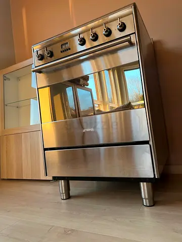 Smeg top gas oven electric 60cm made in Italy
