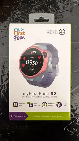My first fone R2 kids watch candy cotton color