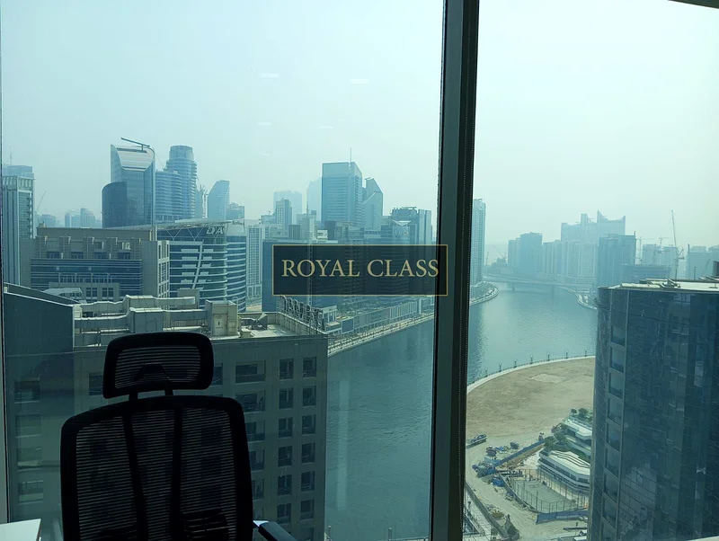 Road, canal and Burj Khalifa View | Binary Tower | Ready to Move-In64070295566209114