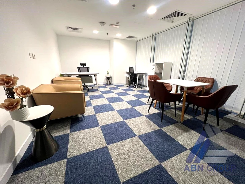 Huge Layout Office for Rent + Karama + Premium Location + Next to Emirates Post Office and Oud Mehta Metro Station + 10 Person Sitting64063355003650110