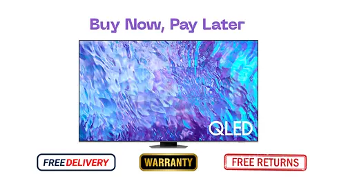 98 Inch QLED TV, Samsung 98Q80C Brand New, Delivery and Installation Available, Under Warranty