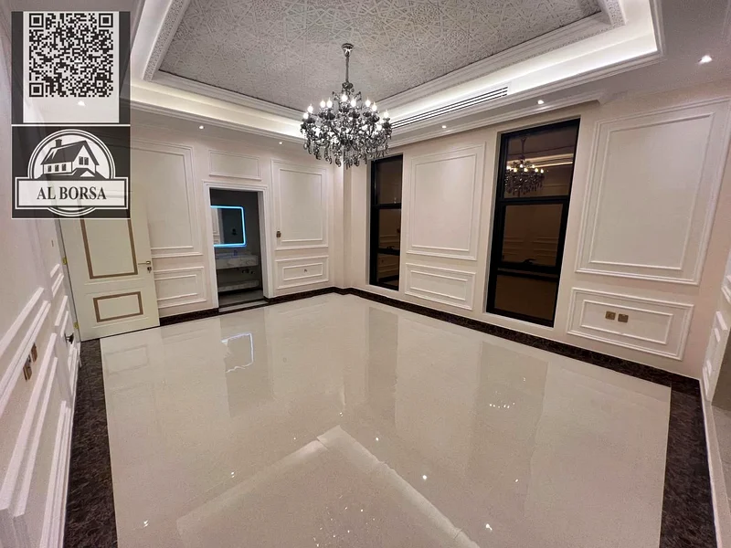 🏡 For rent - a first-inhabitant villa in Al Zahia, consisting of 5 master bedrooms with a majlis and a large hall for families64052767049602113
