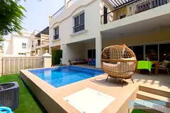 Upgraded 4 bedroom For Sale Al Hamra - Family Home - Private Pool
