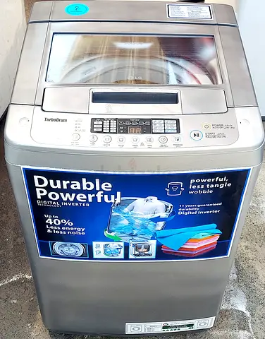 LG 8kgs top load washing machine excellent condition good price with warranty