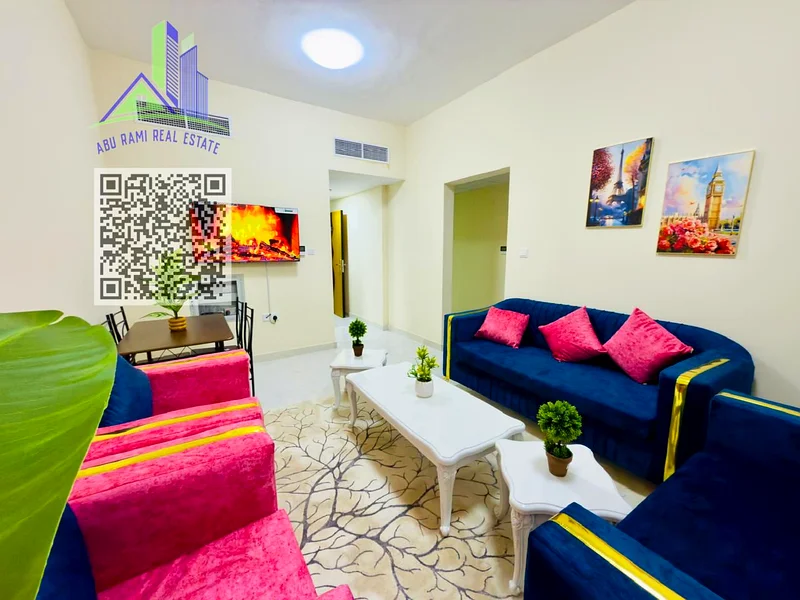 للإيجار شقة فاخرة مؤثثة في عجمان، تشمل الفواتير والخدمات.64050358722307110