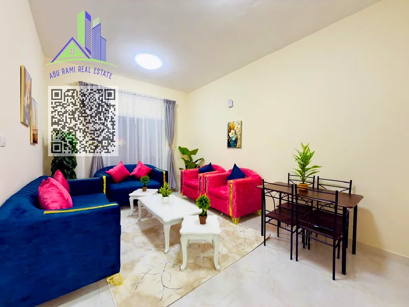 للإيجار شقة فاخرة مؤثثة في عجمان، تشمل الفواتير والخدمات.64050358722307111