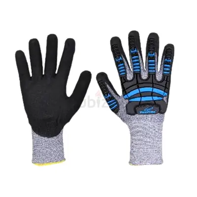 Vaultex Nitrile Foam Coated Mechanical Gloves - Grey
