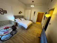 Elegant Furnished Studio || Brand New Modern Furnishing || Amazing Amenities || Pay Monthly Rent