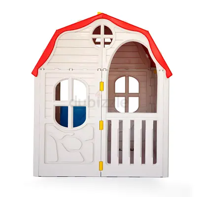 Kreher XL Foldable Childrens Playhouse, Garden Shed, Made of Robust Plastic
