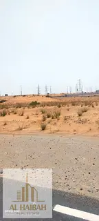 Residential lands for sale in Sharjah, Al Zubair Orchards area, Al Rahmaniya suburb, owned by Arab n