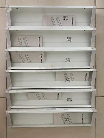 Set of 6 x IKEA Mosslanda White Picture Ledges BRAND NEW