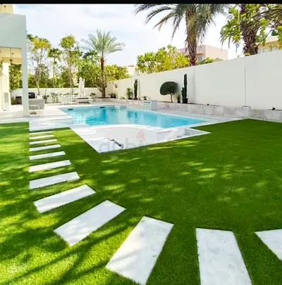 Garden renovation work
