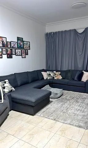 IKEA KIVIK U-shaped Luxury Sofa Six seater, Dark Grey