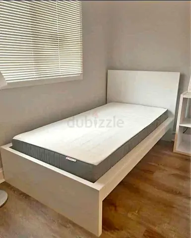 ‎IKEA Malam single bed 90/200 with  IKEA mattress