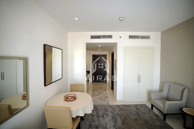 استوديو واسع | مفروش بالكامل | دبي الجنوب64230675315842111