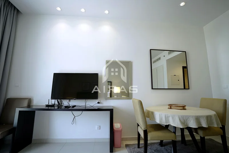 استوديو واسع | مفروش بالكامل | دبي الجنوب64230675315842114