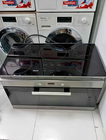 Miele built in oven induction cooktop set made in Germany