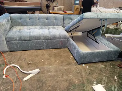 Stylish and Spacious Sectional Sofa with Storage