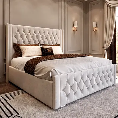 Elegant beautiful 200*200 super king size Bed
