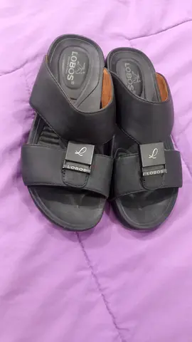 Leather slippers for children, size 33