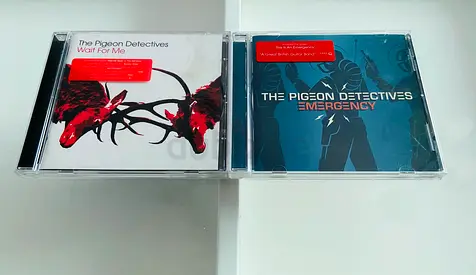 2 Piegon Detectives Music CD’s