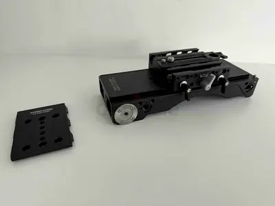 Wooden Camera Rig with Baseplate