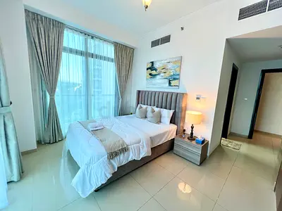 Luxury master bedroom Dubai marina