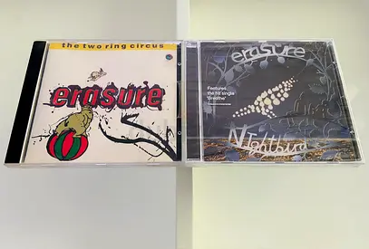 2 Erasure Music CD’s