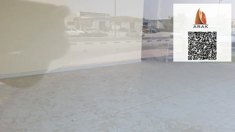 Retail Shop for Annual Rent in Al Jurf Industrial 3 – Ajman   Prime Location on Main Road | 1,100 Sq. Ft. with Mezzanine | AED 75,000/year64074673763457111