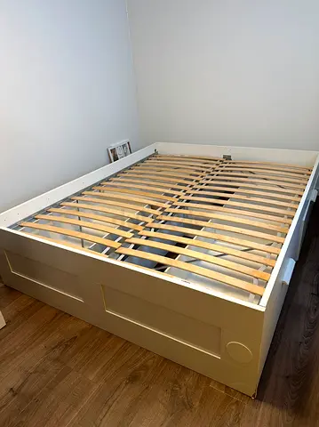 Ikea Queen size storage bed