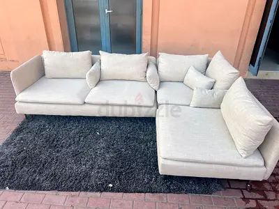 Great Condition Ikea Sodhremn Corner Sofa Beige