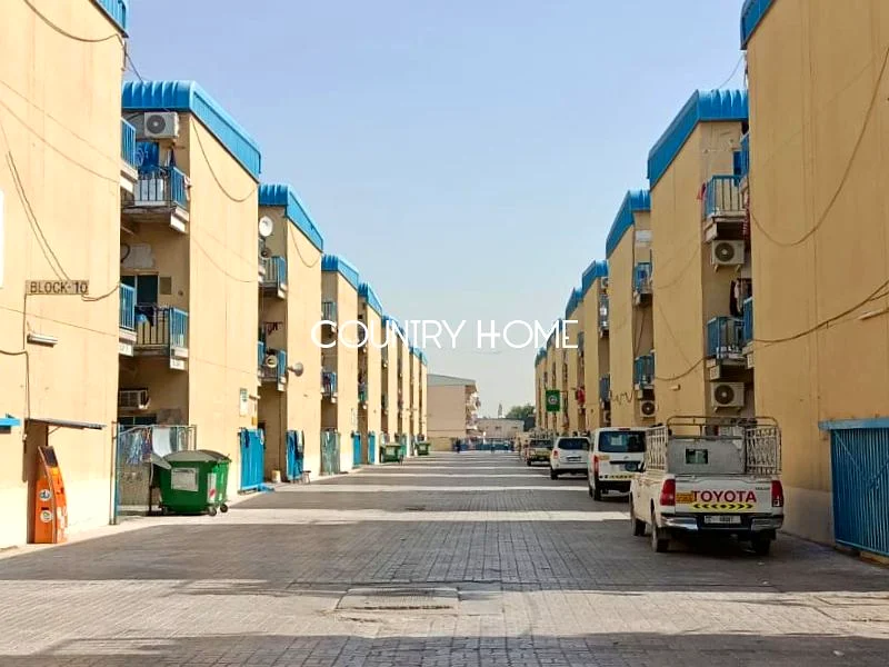 مأوى عمالة معتمد من هيئة الموارد البشرية والتوطين | جاهز للانتقال فورًا | المحيصنة، دبي64062697010819110