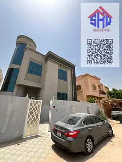 For rent, a fully furnished villa with five master bedrooms, a living room, a hall, and a maid's