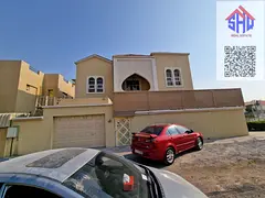 For rent a fully furnished villa with five rooms, a living room, and a maid's room