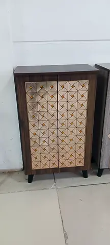 Stylish Geometric Design Chest of Drawers