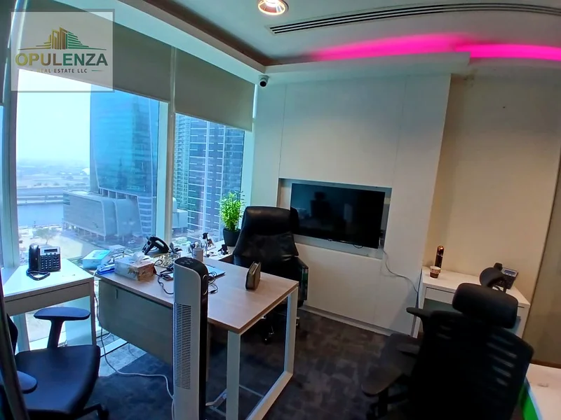 Modern Fitted Office | Prime Location | Business Bay | 1 Cheque Only64070634830977113