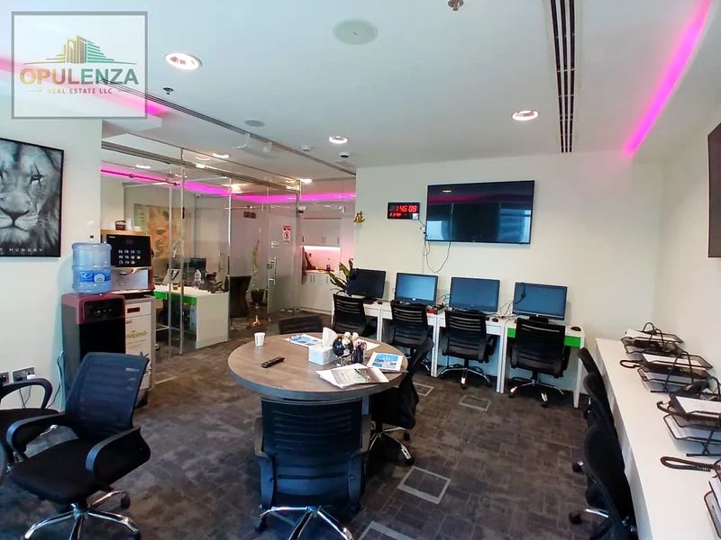 Modern Fitted Office | Prime Location | Business Bay | 1 Cheque Only64070634830977112