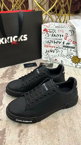 Dolce  Gabbana Portofino Sneakers ‘Black’