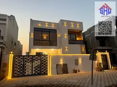 Five-room villa, majlis, hall and swimming pool Very modern design and a distinctive location